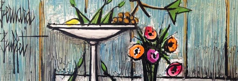œuvre d'art signée Bernard Buffet