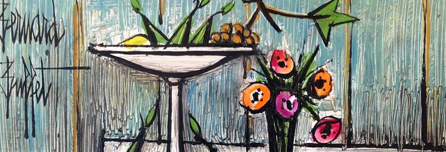 œuvre d'art signée Bernard Buffet