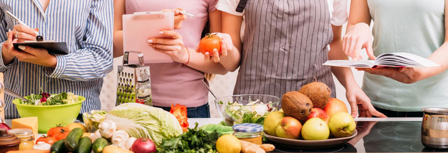 Cours de cuisine à Paris